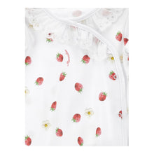 Load image into Gallery viewer, PRE ORDER - White Strawberry Babygrow