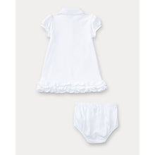 Load image into Gallery viewer, White Embroidered Pony's Dress &amp; Knickers