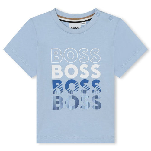 Blue Multi Logo Baby T-Shirt