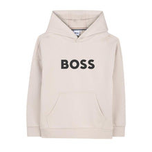 Load image into Gallery viewer, Beige Logo Hoodie