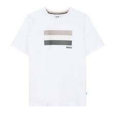 Load image into Gallery viewer, White Stripe Graphic T-Shirt