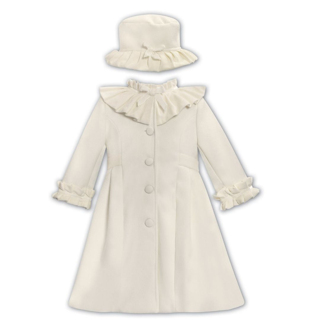 Girls ivory coat shop