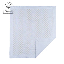 Load image into Gallery viewer, Pale Blue Teddy Print Blanket