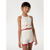 Ivory Crochet Shorts Set