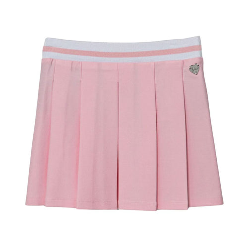 Pink Pleated Skirt