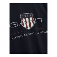 Load image into Gallery viewer, Navy Large Shield Logo T-Shirt