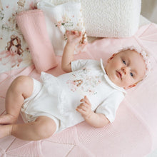 Load image into Gallery viewer, Ivory &amp; Pink "Else" Princess Romper