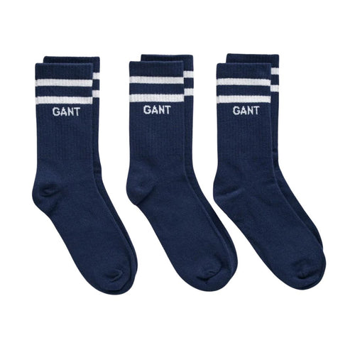 3 Pack Navy Sport Socks