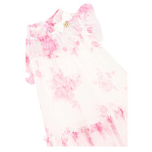 Load image into Gallery viewer, Pink &amp; White Roses &#39;Marigold&#39; Dress