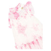 Pink & White Roses 'Marigold' Dress