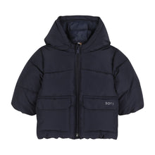 Load image into Gallery viewer, PRE ORDER - Baby Boys Navy Puffer Jacket