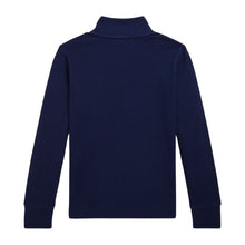 Load image into Gallery viewer, Navy 1/4 Zip Pullover