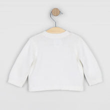 Load image into Gallery viewer, Unisex White Knitted Cardigan