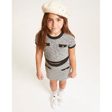 Load image into Gallery viewer, Black &amp; White Logo Skirt Set