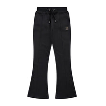 Load image into Gallery viewer, Black Diamante Bootcut Tracksuit