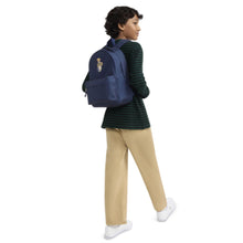 Load image into Gallery viewer, Navy Polo Bear Backpack (35cm)