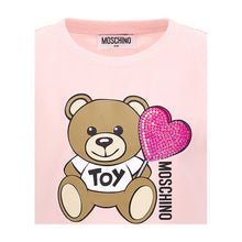 Load image into Gallery viewer, Pink Sequin Heart Teddy T-Shirt