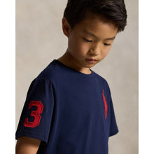 Load image into Gallery viewer, Navy Big Pony T-Shirt