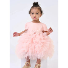 Load image into Gallery viewer, Peach &#39;Mille Feuille&#39; Dress