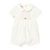 Ivory Smocked Romper