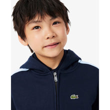 Load image into Gallery viewer, Navy &amp; Blue Stripe Hoodie Tracksuit