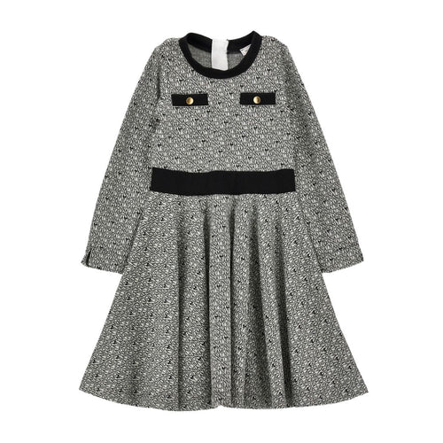 Black & White Logo Dress