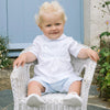 Pale Blue Shorts & Top Set