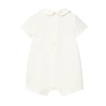 Load image into Gallery viewer, Ivory Smocked Romper