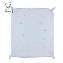 Load image into Gallery viewer, Pale Blue Embroidered Blanket