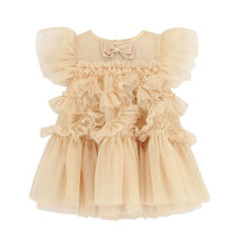 Load image into Gallery viewer, Babies Gold Sparkle Tulle Dress