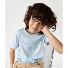 Load image into Gallery viewer, Pale Blue Distressed Effect T-Shirt