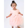 Peach 'Mille Feuille' Dress