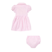 Load image into Gallery viewer, Babies Pink Oxford Dress &amp; Knickers