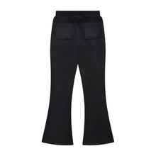 Load image into Gallery viewer, Black Diamante Bootcut Tracksuit