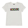 Unisex Ivory & Multi Colour Logo T-Shirt