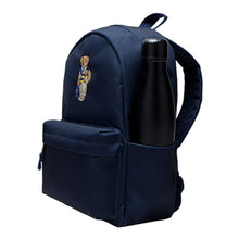 Load image into Gallery viewer, Navy Polo Bear Backpack (35cm)
