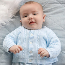 Load image into Gallery viewer, Boys Blue Knitted Cardigan
