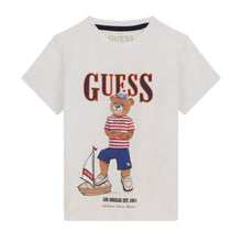 Load image into Gallery viewer, White Teddy &amp; Boat T-Shirt