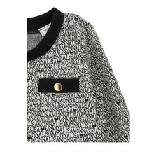 Load image into Gallery viewer, Black &amp; White Logo Dress