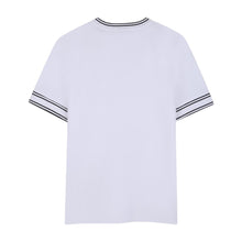 Load image into Gallery viewer, White &amp; Black Trim T-Shirt