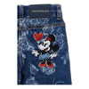 Blue Floral Print "Minnie Mouse" Jeans