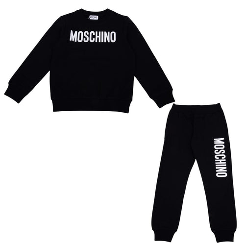 Black Logo Tracksuit