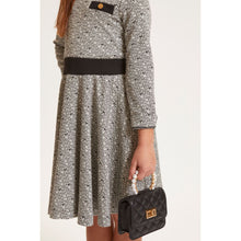 Load image into Gallery viewer, Black &amp; White Logo Dress