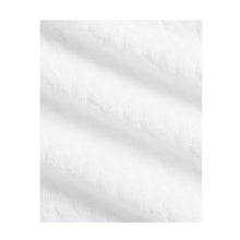 Load image into Gallery viewer, White Cable Terry Dress &amp; Knickers