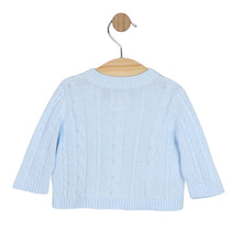 Load image into Gallery viewer, Boys Blue Knitted Cardigan