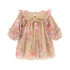 Babies Sand Floral Tulle "Nadiya" Dress