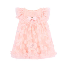 Load image into Gallery viewer, Babies Peach 3D Petal Dress