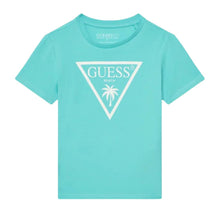 Load image into Gallery viewer, Turquoise Palm Logo T-Shirt