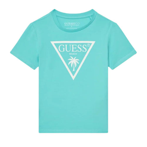 Turquoise Palm Logo T-Shirt