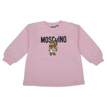Load image into Gallery viewer, Baby Girls Pink Logo &amp; Teddy Dress